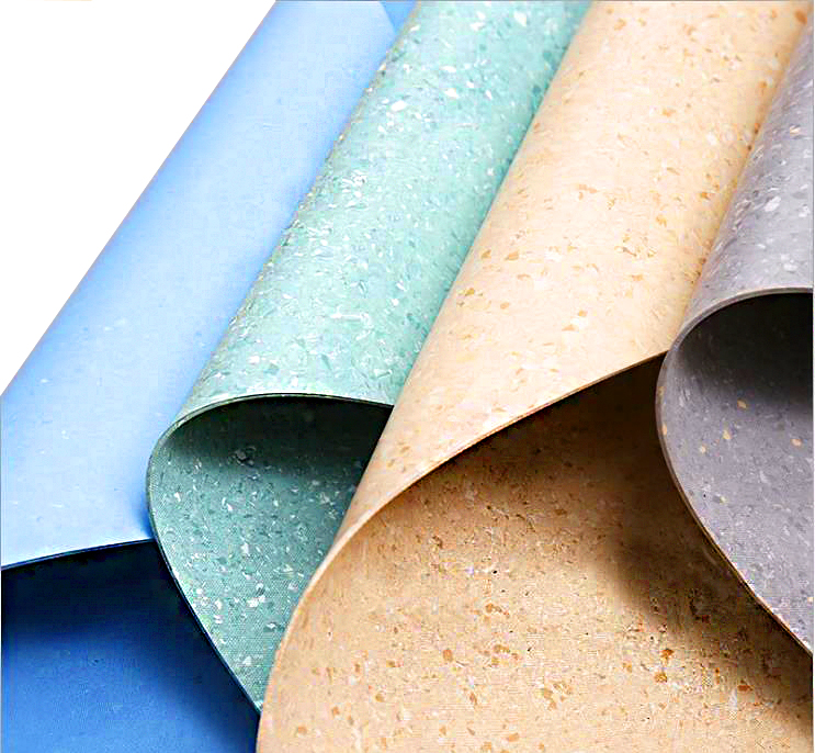 Heterogeneous Commercial Vinyl Flooring