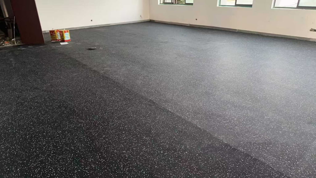 Rubber Flooring project application